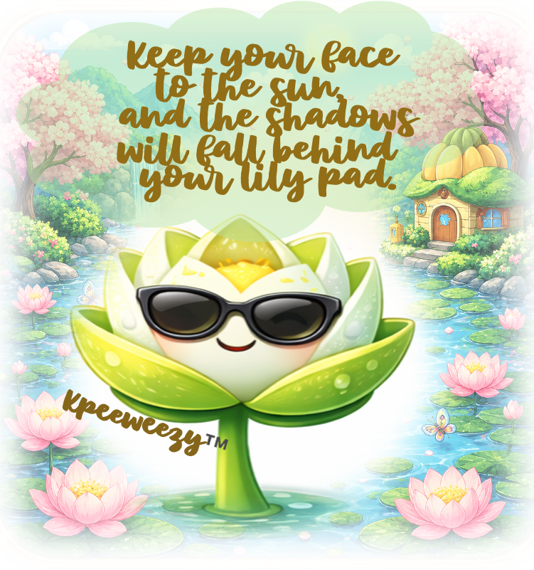 Daily Bloom #1: CHOOSE to be positive.